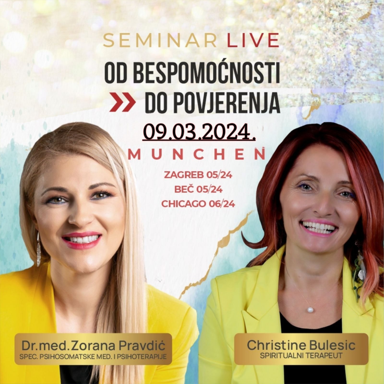 Seminar „Transformacije: od bespomoćnosti do povjerenja“ – München